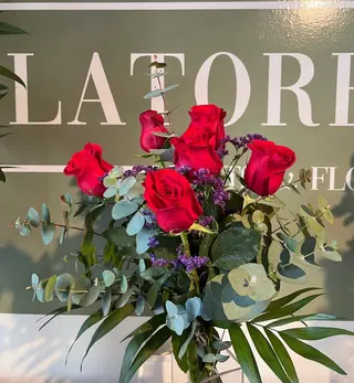 6 ROSAS ROJAS