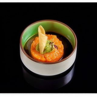 Tartare salmon ponzu
