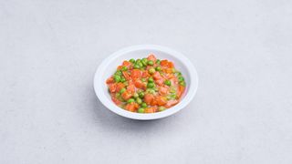 Marchewka z groszkiem