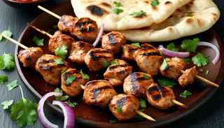 Chicken seekh kebab