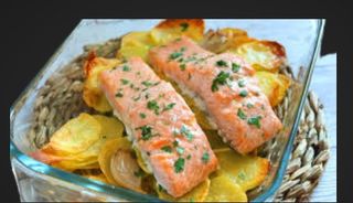 Plato Combinado de Salmón