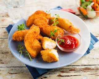 Plat Nuggets + Coca Cola