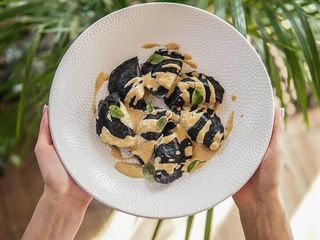 Pierogi z wędzoną makrelą 7 szt.