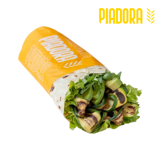 Avocado, zucchine grigliate, lattuga e pesto di pistacchi