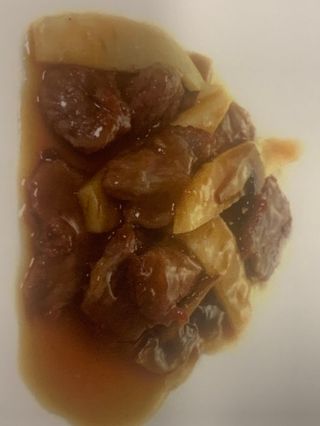 264.manzo con bambù e funghi