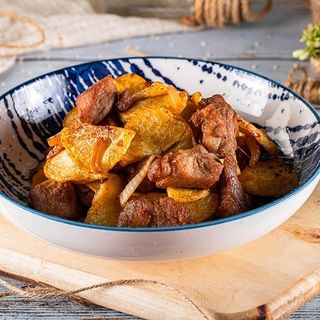 ოჯახური ხბოს ხორცით