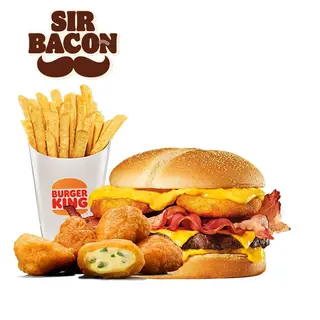 Sir Bacon Burger Meniu