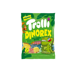 Dinorex Żelki Wegańskie Owocowe 150g