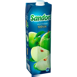 Сік Яблучний Sandora (0.95л)