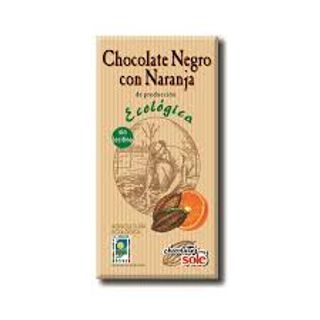 Chocolate Negro 56 % Con Naranja Sole 100Gr