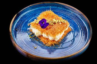 KONAFA CU CAIMAC SI INGHETATA DE VANILIE 250g