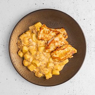 Gnocchi tacchino e prosciutto