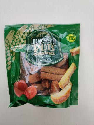 Грінки До Бочкового Пшеничні Томат 130г