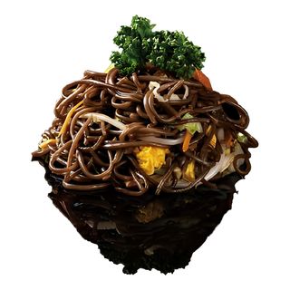 219. Yaki soba con verdure