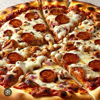 Pizza Bacon Y Pepperoni (30cm)