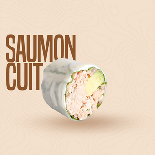 Harumaki Saumon Cuit - 6 pièces