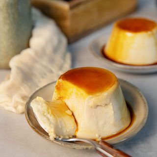 Flan de queso