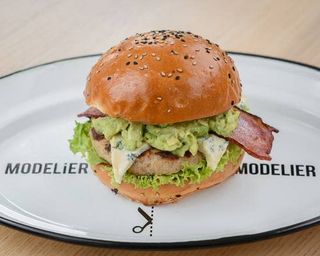 Blue Mariachi Burger