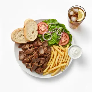 Menú Plato Kebab