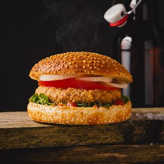 Бургер с курицей