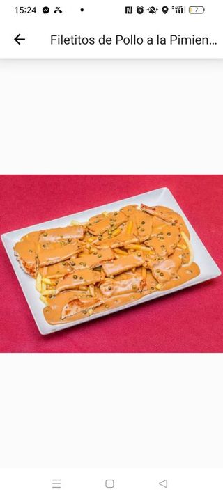 Filetes A La Pimienta