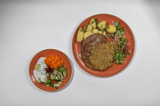 Zestaw Sztuka mięsa w sosie chranowym