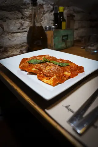 RAVIOLACCIO RICOTA BUFALA Y ESPINACAS