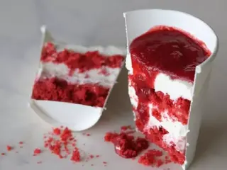 Стакан Красный бархат