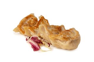 Gyoza ravioli di carne alla piastra - 4 pezzi