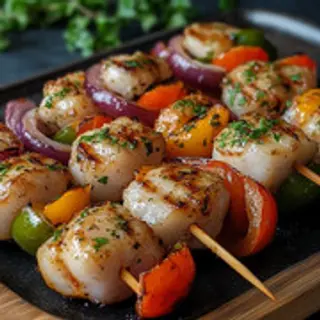 Brochettes De Poisson