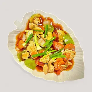 ტკბილი და მჟავე შემწვარი / Sweet and sour fried