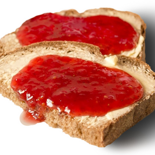 Tostada Con Mantequilla Y Mermelada