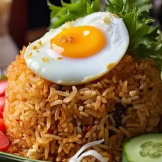 Chicken Nasi goreng 