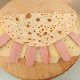 Piada baby con maionese