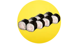 Hosomaki z krewetkami