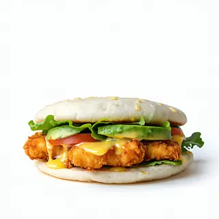 Arepa de pollo empanado