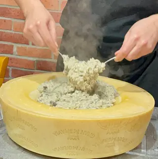 Risotto Élite Con 5 Setas Y Trufa Negra