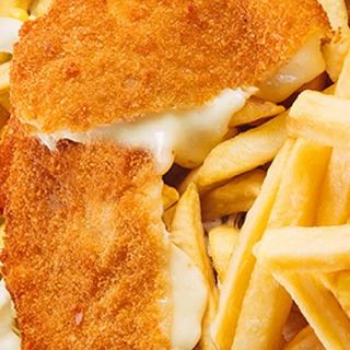 Cascaval pane si cartofi pai