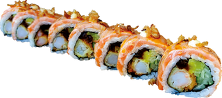 Dragon Roll Sake (8 szt.)