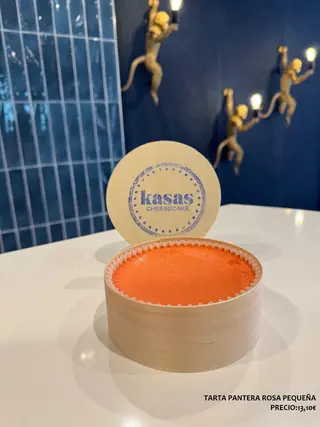 Tarta Queso Y Pantera Rosa (2-3 Porciones)