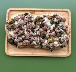 Friarielli e salsiccia