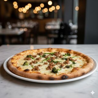 Friarielli e salsiccia