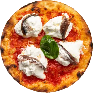 Burrata e alici di cetara