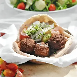 Panino falafel normale