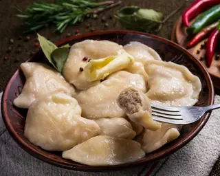 Вареники з м'ясом  (260г)