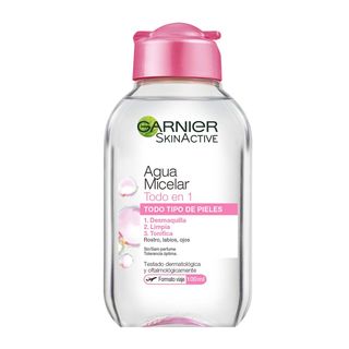 Agua Micelar Garnier Todo En Uno Formato Viaje Bote 100 Ml