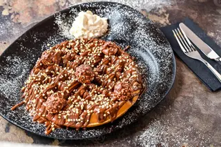 Gaufre Nutella Ferrero Rocher