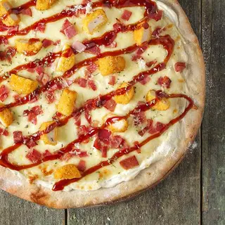 Pizza Barbacoa Cremosa de Pollo