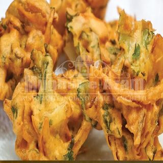 Onion bhaji pakora-5 pezzi