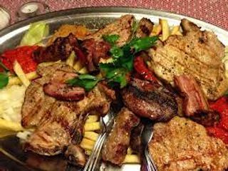 Villa Bucket Grill Platter for 4